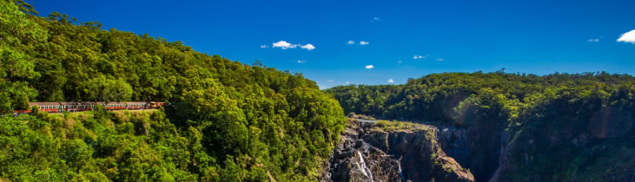 Baron Falls and Kuranda Scenic Railways, Queensland